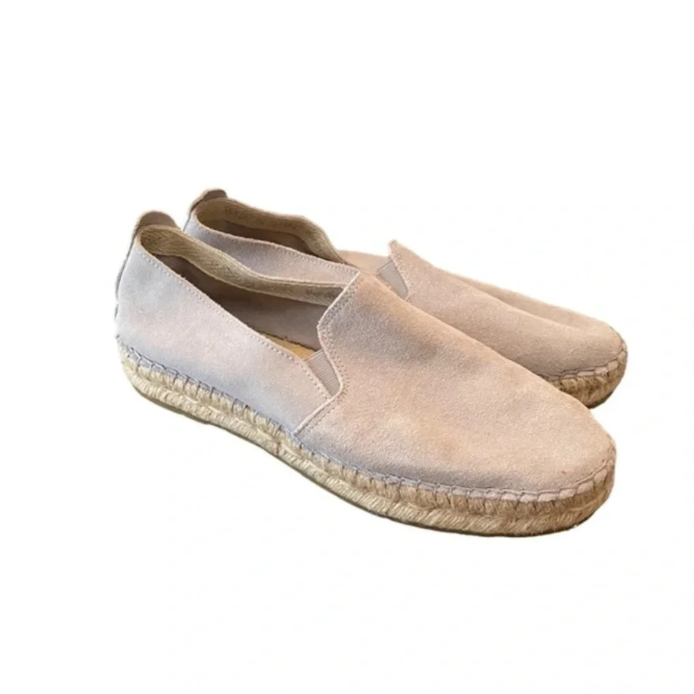 Fabiolas Suede Espadrilles Platform Shoes